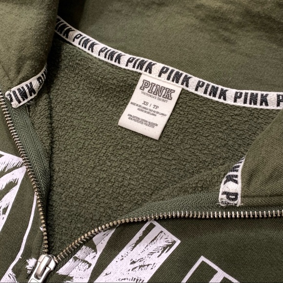 PINK Victoria’s Secret 1/4 zip pullover sweater - Picture 4 of 4